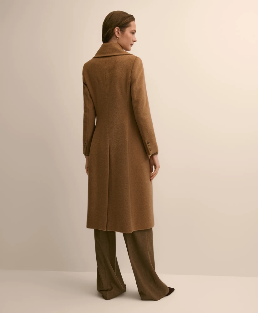 Camel Hair Double-Breasted Overcoat, image 4