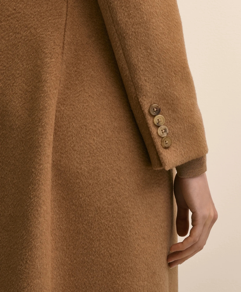 Camel Hair Double-Breasted Overcoat, image 5