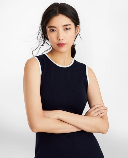 Milano-Knit Sheath Dress, image 2
