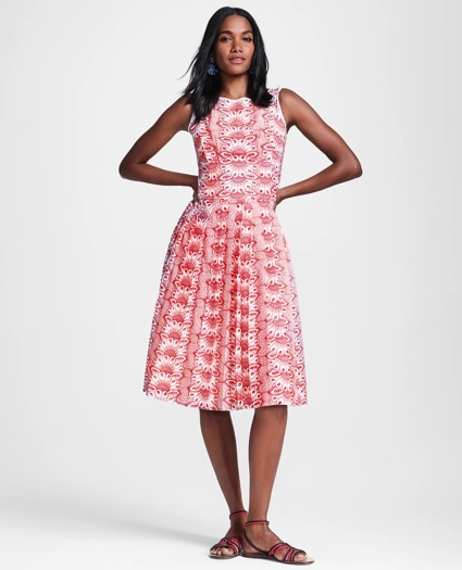 Floral-Embroidered Dress, image 1