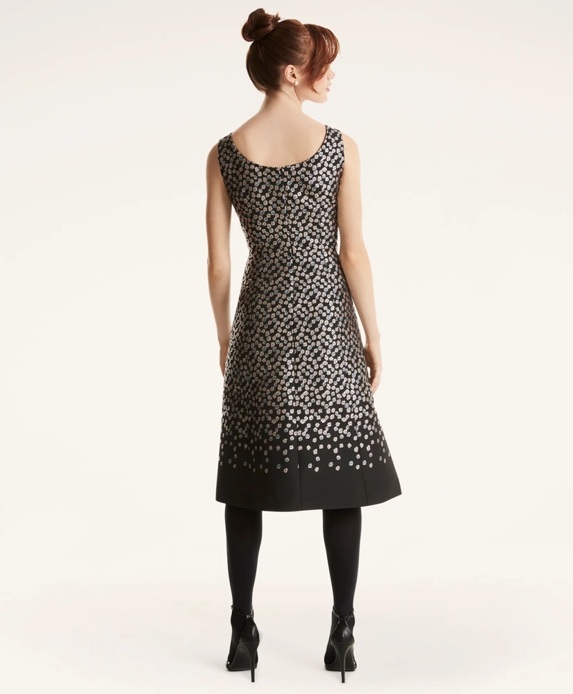 Floral Jacquard Dress, image 4