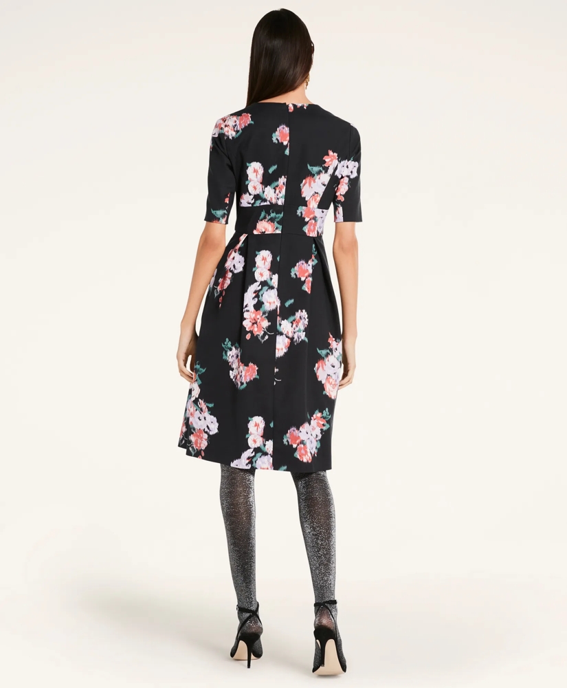 Ponte Rose Dress, image 4