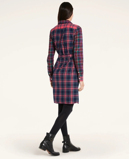Flannel Fun Shirt Dress, image 3