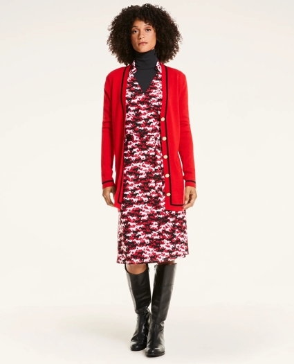 Horse Print Wrap Dress, image 1