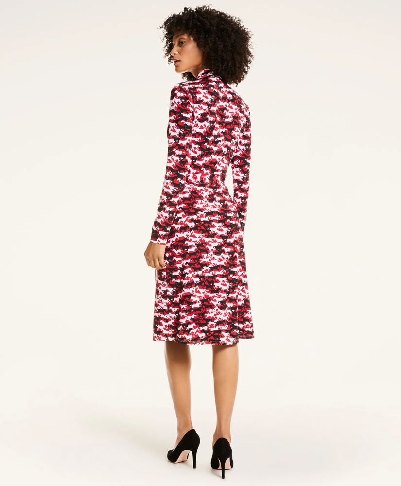 Horse Print Wrap Dress, image 4