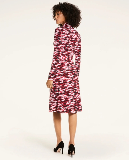 Horse Print Wrap Dress, image 4