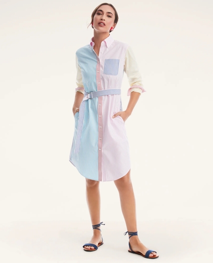 Supima® Cotton Fun Shirt Dress, image 1