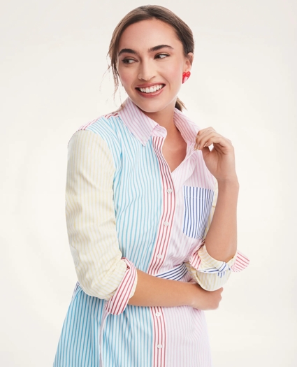 Supima® Cotton Fun Shirt Dress, image 3