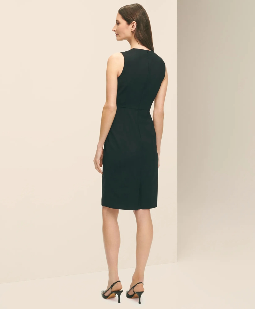 The Essentials Brooks Brothers Stretch Wool Sheath Dress, image 3