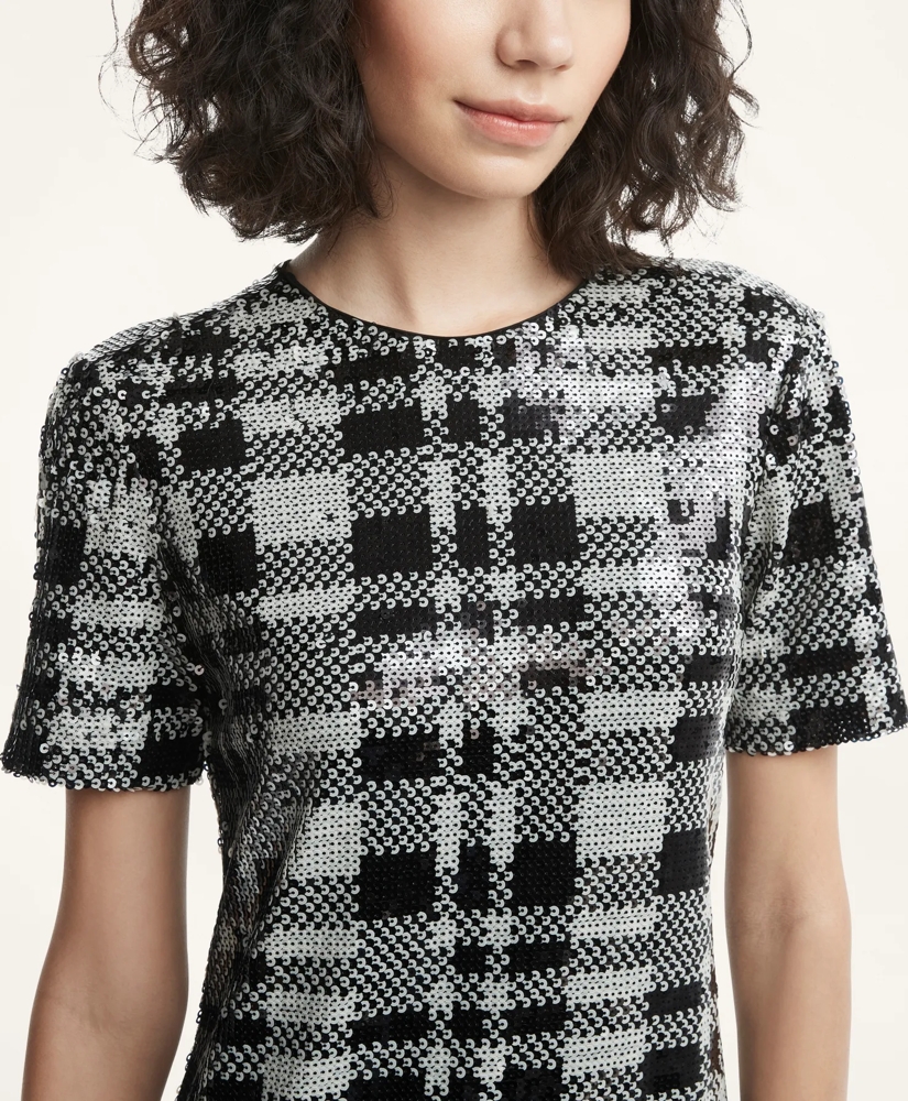 Plaid Sequin Dress, image 4