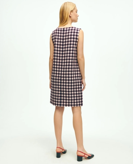 Cotton Blend Boucle Shift Dress, image 2