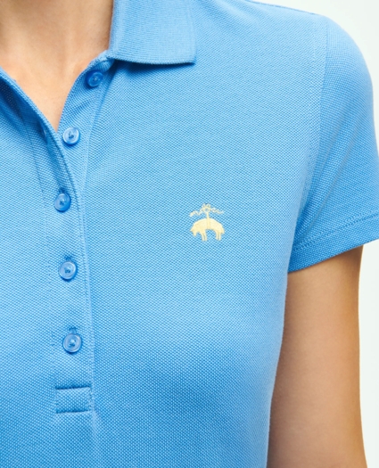Classic Cotton Pique Polo Dress, image 2