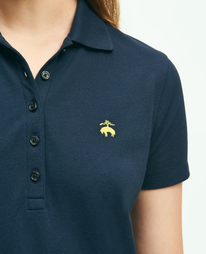 Classic Cotton Pique Polo Dress, image 2