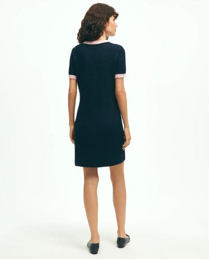 Cotton Blend Boucle Dress, image 4