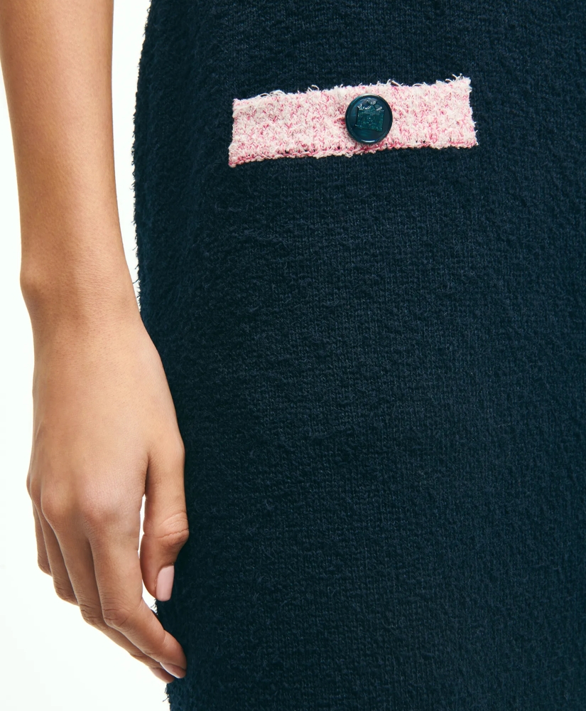 Cotton Blend Boucle Dress, image 5