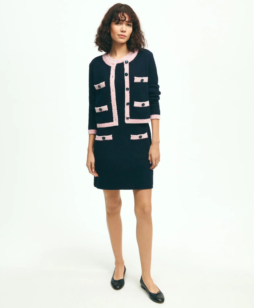 Cotton Blend Boucle Dress, image 2
