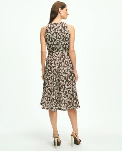Shell Print Fit-And-Flare Dress, image 5