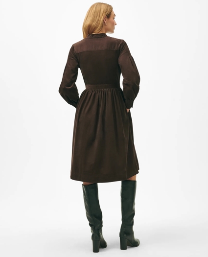A-Line Shirt Dress in Corduroy, image 2