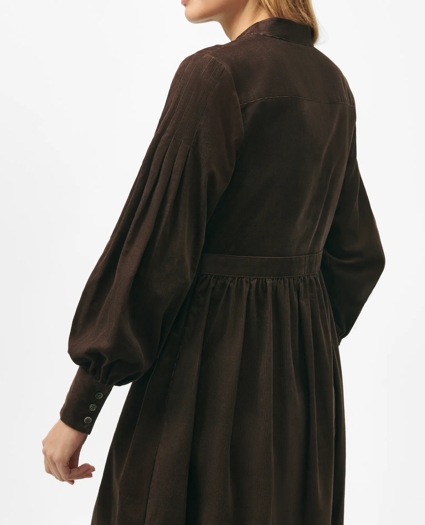 A-Line Shirt Dress in Corduroy, image 4
