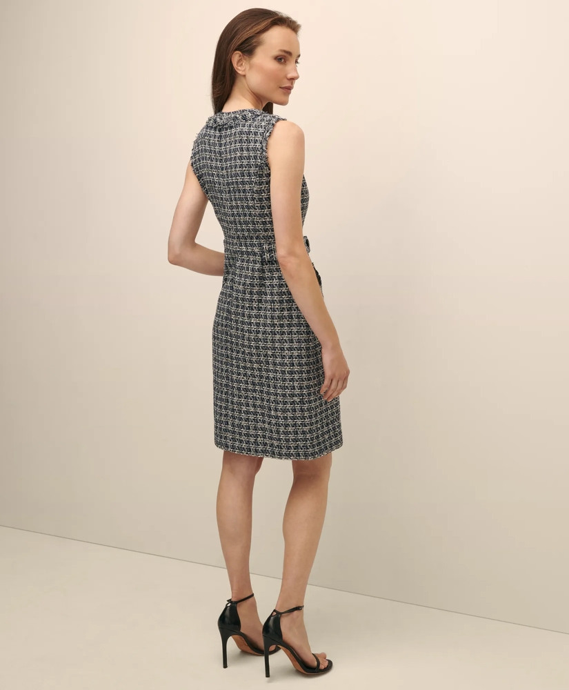 Cotton-Blend Boucle Sheath Dress & Jacket Set, image 3