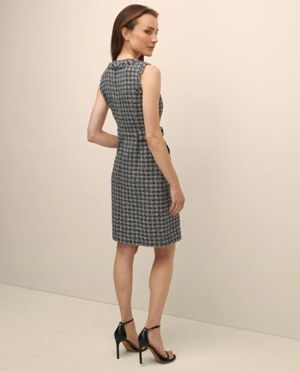 Cotton-Blend Boucle Sheath Dress & Jacket Set, image 3