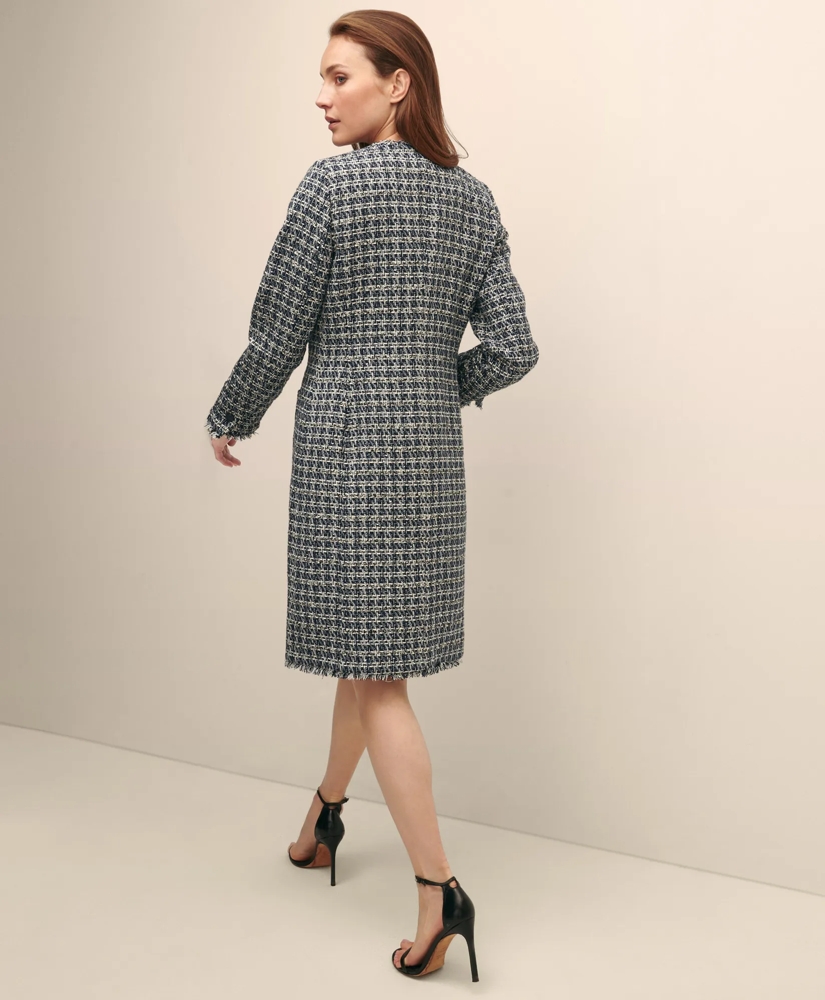 Cotton-Blend Boucle Sheath Dress & Jacket Set, image 5