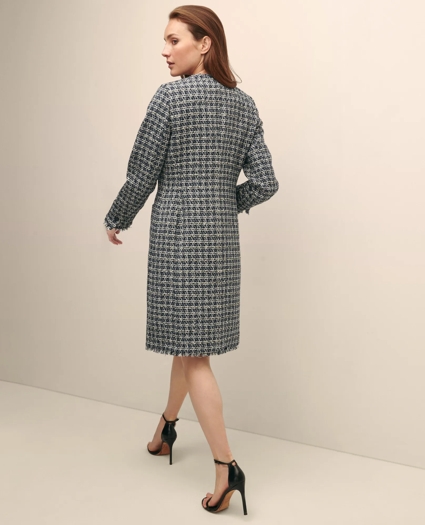 Cotton-Blend Boucle Sheath Dress & Jacket Set, image 5