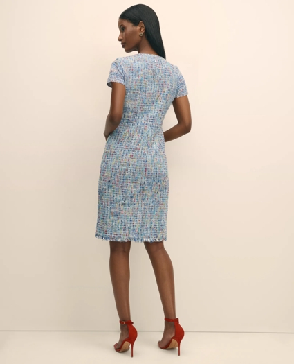 Fringed Boucle Dress, image 4