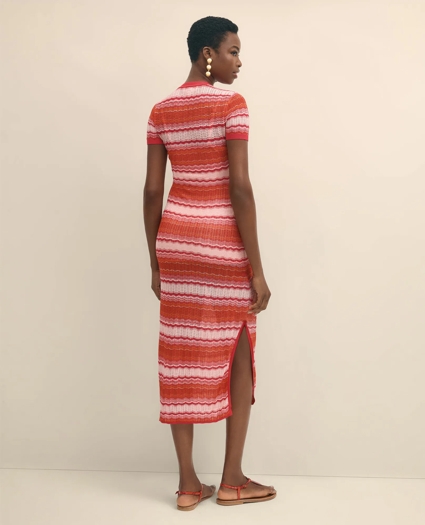 Ombre Stripe Sweater Dress, image 4