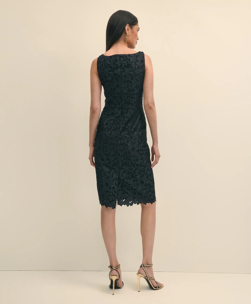 Women's Floral Lace Overlay Sheath Dress | Brooks Brothers