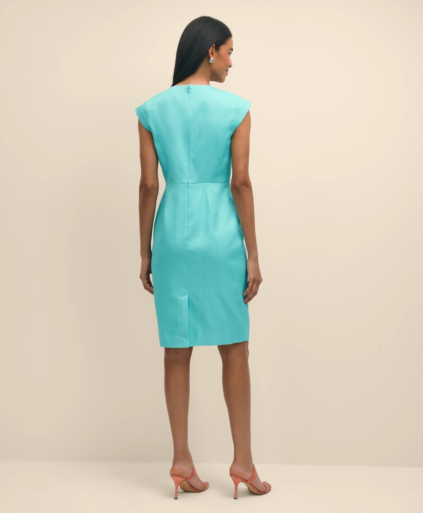 Cotton Embellished Sheath Dress, image 4