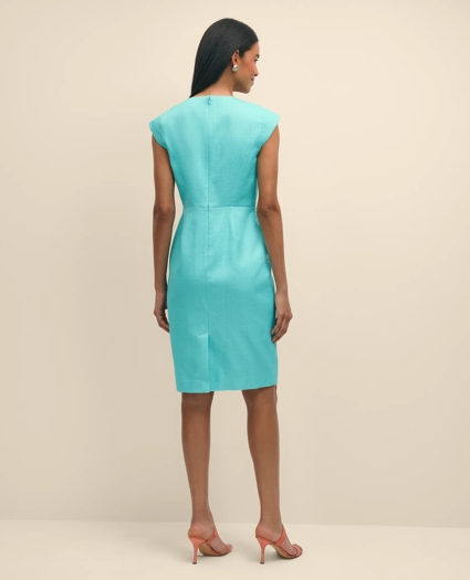 Cotton Embellished Sheath Dress, image 4