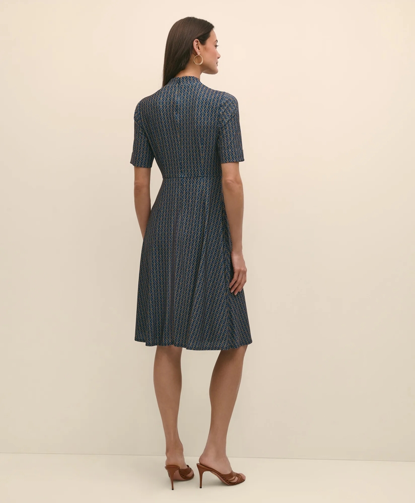 Effortless Knit Dress in Link Print, image 4
