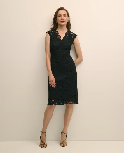 Cotton-Viscose Lace Dress, image 1