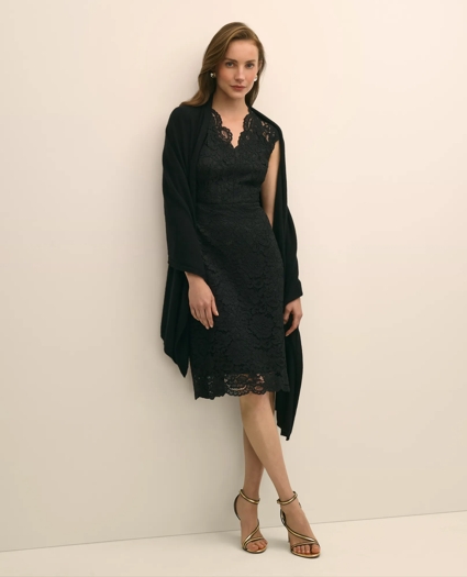 Cotton-Viscose Lace Dress, image 2
