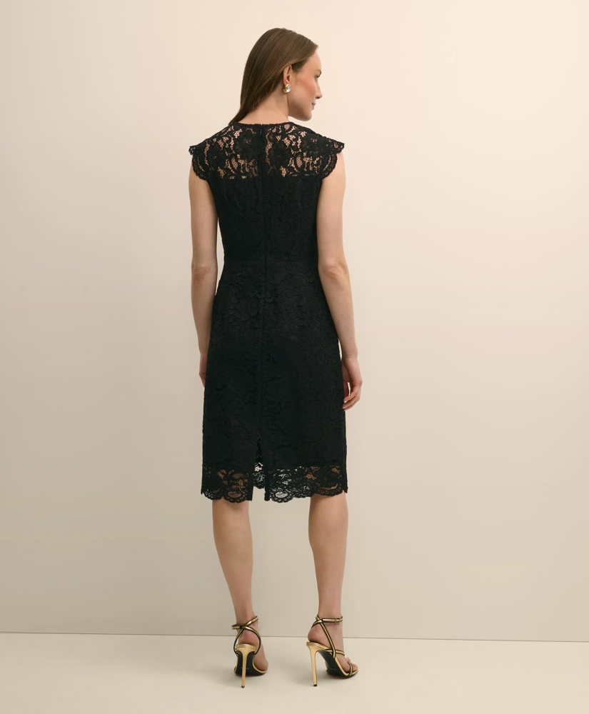 Cotton-Viscose Lace Dress, image 4