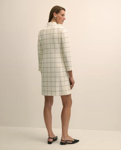 Windowpane Jacket & Dress Set, image 6