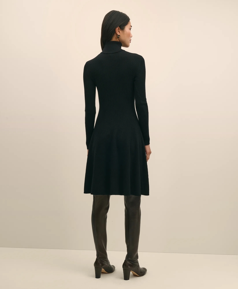 Merino Wool Turtleneck Dress, image 4