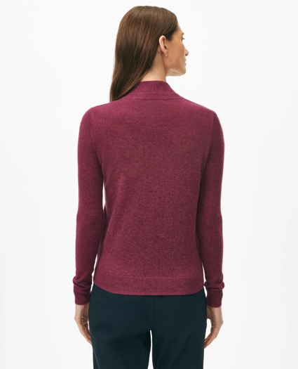 Silk-Cashmere Shawl-Collar Sweater, image 2