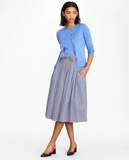 Lightweight Supima&reg; Cotton Cardigan, image 2