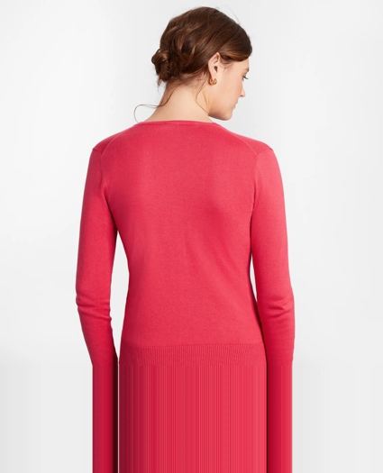 Lightweight Supima&reg; Cotton Cardigan, image 3