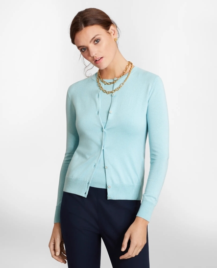 Lightweight Supima® Cotton Cardigan, image 3