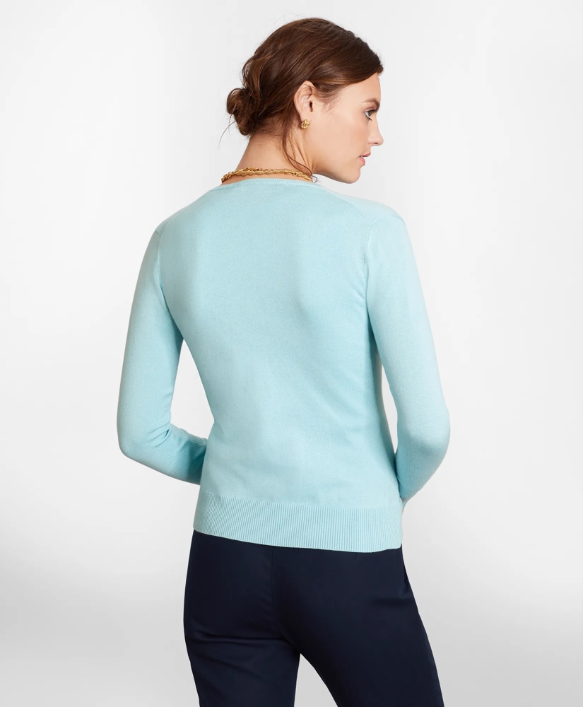 Lightweight Supima® Cotton Cardigan, image 4