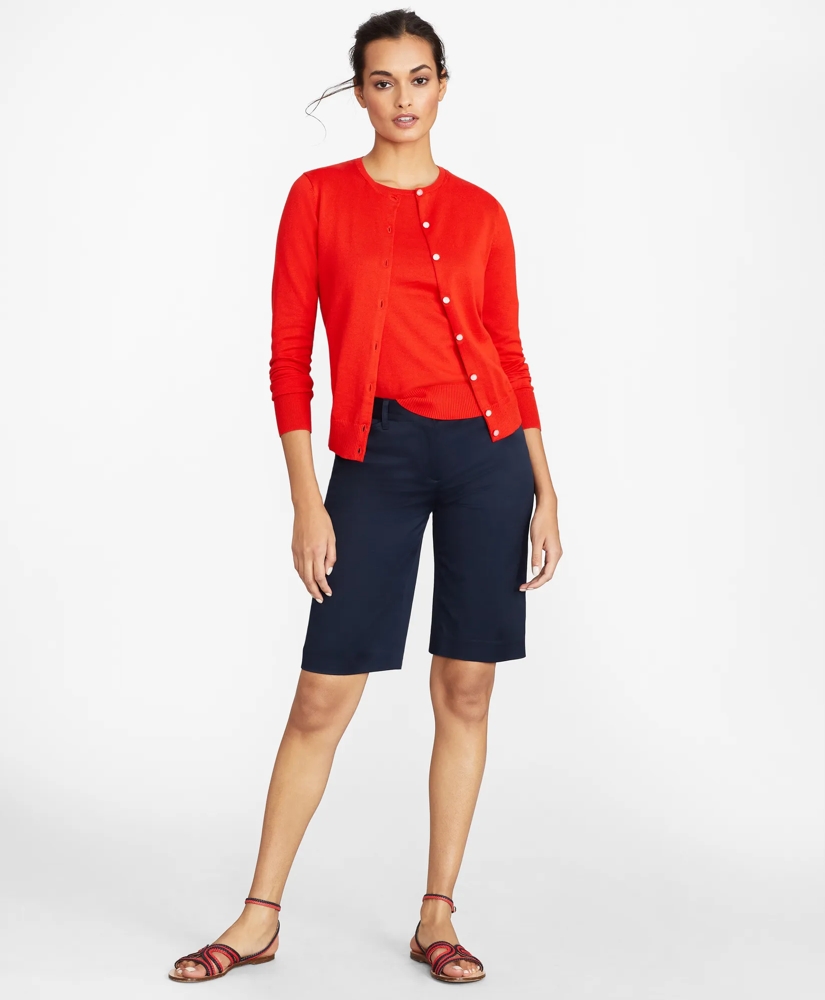 Lightweight Supima&reg; Cotton Cardigan, image 2