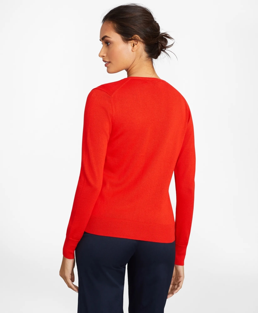 Lightweight Supima&reg; Cotton Cardigan, image 4