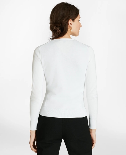 Lightweight Supima&reg; Cotton Cardigan, image 3
