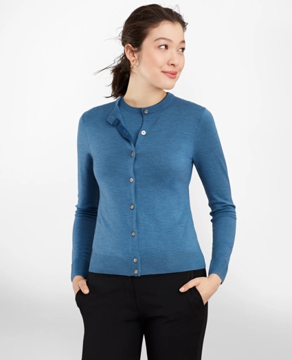 Merino Wool Cardigan, image 1