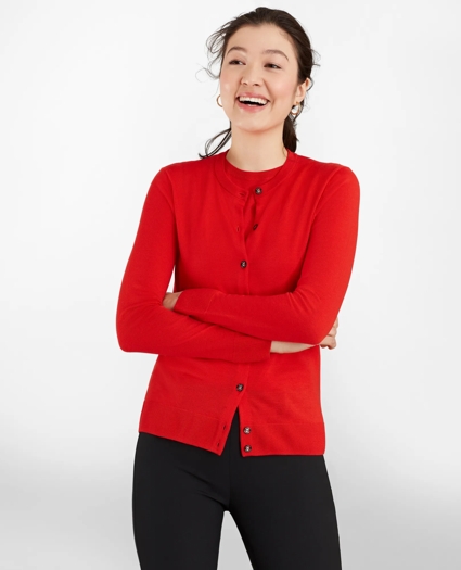 Merino Wool Cardigan, image 1