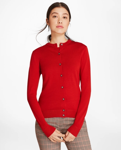 Merino Wool Cardigan, image 1