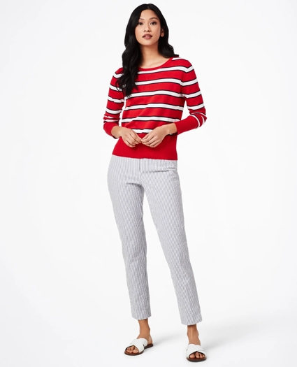 BB#2-Stripe Supima® Cotton Sweater, image 1